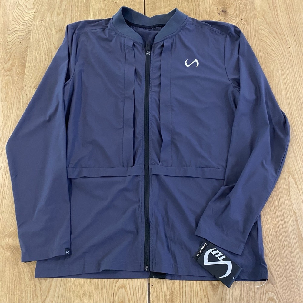 TLF Element League NWT Warm up Jacket Men's Medium Armada Full Zip